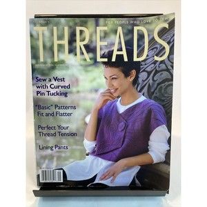 Taunton's Threads Magazine September 1998 #78 See Pics for Articles